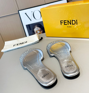 Fendi Women's Logo Slides – Luxury Comfort with Iconic Style
