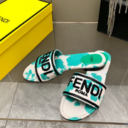 Fendi Women's Logo Slides – Luxury Comfort with Iconic Style