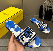 Fendi Women's Logo Slides – Luxury Comfort with Iconic Style