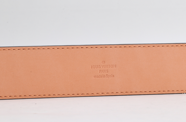 Louis Vuitton LV Initiales 40mm Reversible Belt – Damier Graphite Canvas