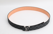 Louis Vuitton LV Initiales 40mm Reversible Belt – Damier Graphite Canvas