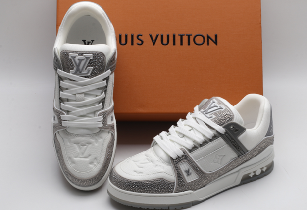 Louis Vuitton Trainer Sneaker – Embossed Monogram & Premium Detailing