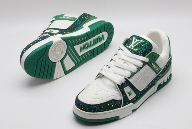 Louis Vuitton Trainer Sneaker – Embossed Monogram & Premium Detailing