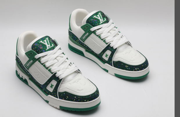 Louis Vuitton Trainer Sneaker – Embossed Monogram & Premium Detailing