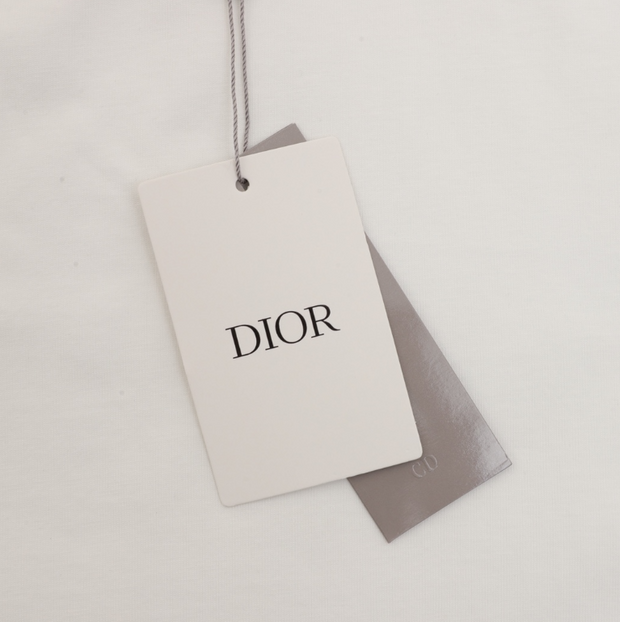 Dior Butterfly Embroidered Logo T-Shirt