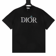 Dior Butterfly Embroidered Logo T-Shirt