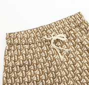 Dior Oblique Monogram Mesh Shorts – Beige/Brown