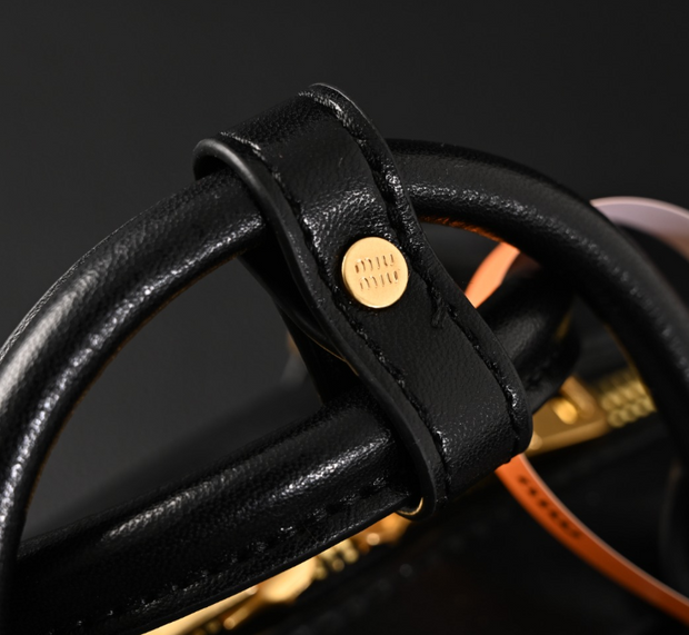 Miu Miu Matelassé Leather Mini Top-Handle Bag