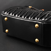 Miu Miu Matelassé Leather Mini Top-Handle Bag