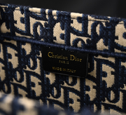 Dior Oblique Embroidered Large Book Tote