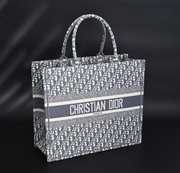 Dior Oblique Embroidered Large Book Tote