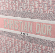 Dior Oblique Embroidered Large Book Tote