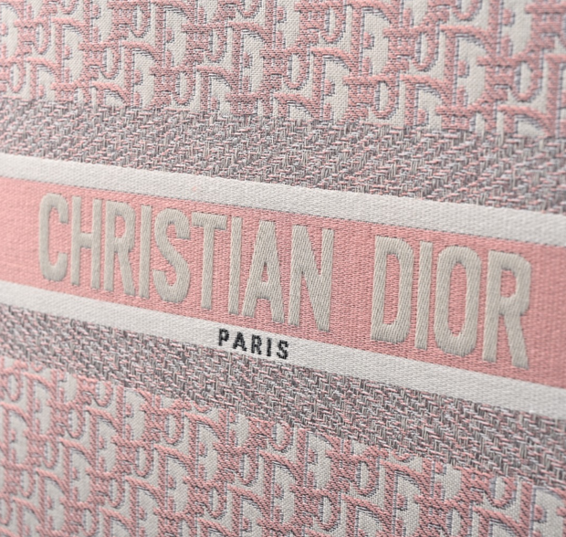 Dior Oblique Embroidered Large Book Tote
