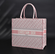 Dior Oblique Embroidered Large Book Tote