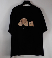 Palm Angels Broken Teddy Graphic T-Shirt