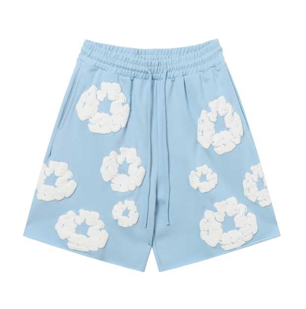 Chrome Hearts Bubble Cross Shorts