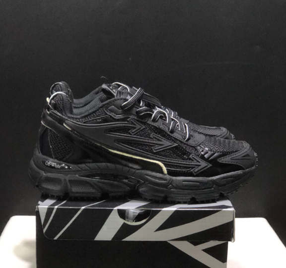 Off-White ODSY-1000 Sneakers – Triple Black Edition