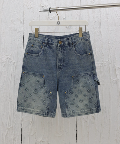 Louis Vuitton Monogram Denim Shorts