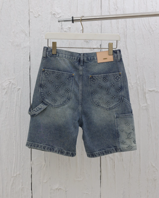 Louis Vuitton Monogram Denim Shorts