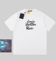 Louis Vuitton Paris Graffiti Script Tee