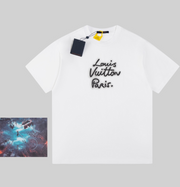 Louis Vuitton Paris Graffiti Script Tee
