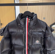 Moncler Maya Glossy Black Down Jacket
