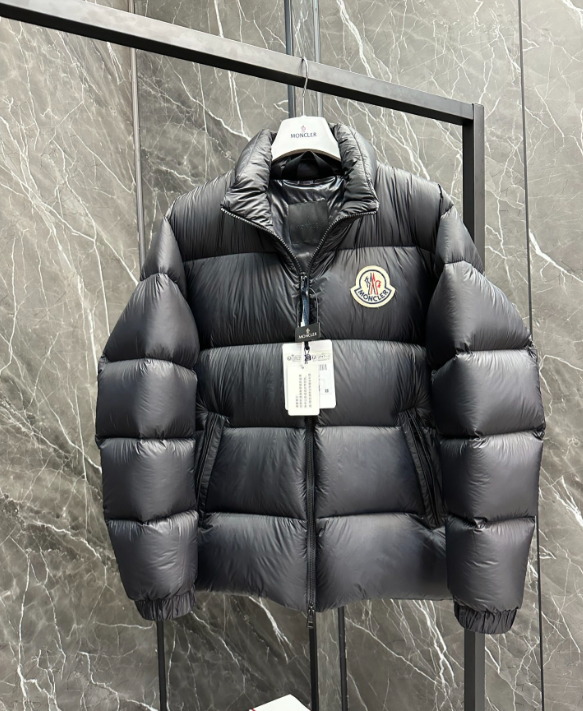Moncler Tib Black Down Jacket