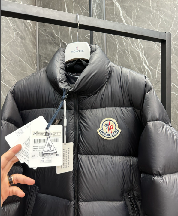Moncler Tib Black Down Jacket
