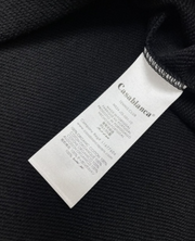 Casablanca Tennis Court Logo Black Sweatshirt