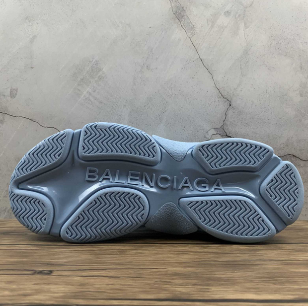 Balenciaga Triple S Logo All Over “Sky Blue”