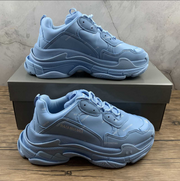 Balenciaga Triple S Logo All Over “Sky Blue”