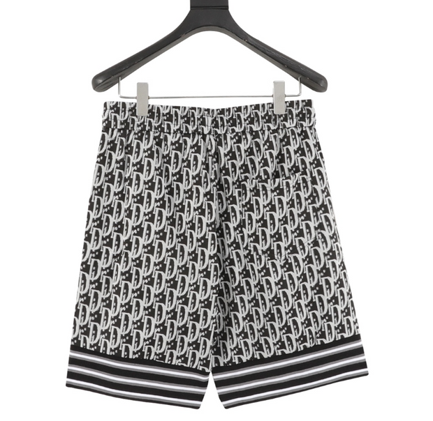 Dior Oblique Monogram Mesh Shorts – Beige/Brown