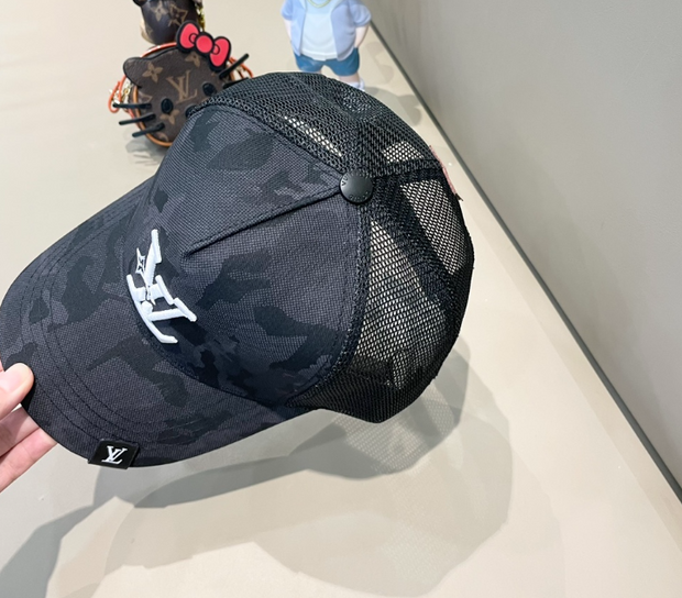 Louis Vuitton Monogram Camo Mesh Trucker Hat